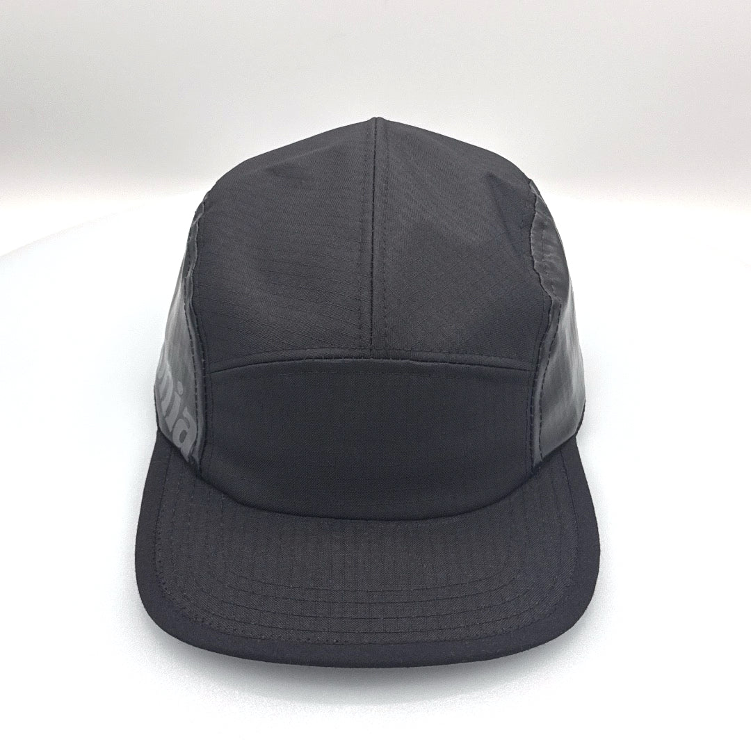 Patagonia 5 Panel Hat Black Tote "Upcycling"