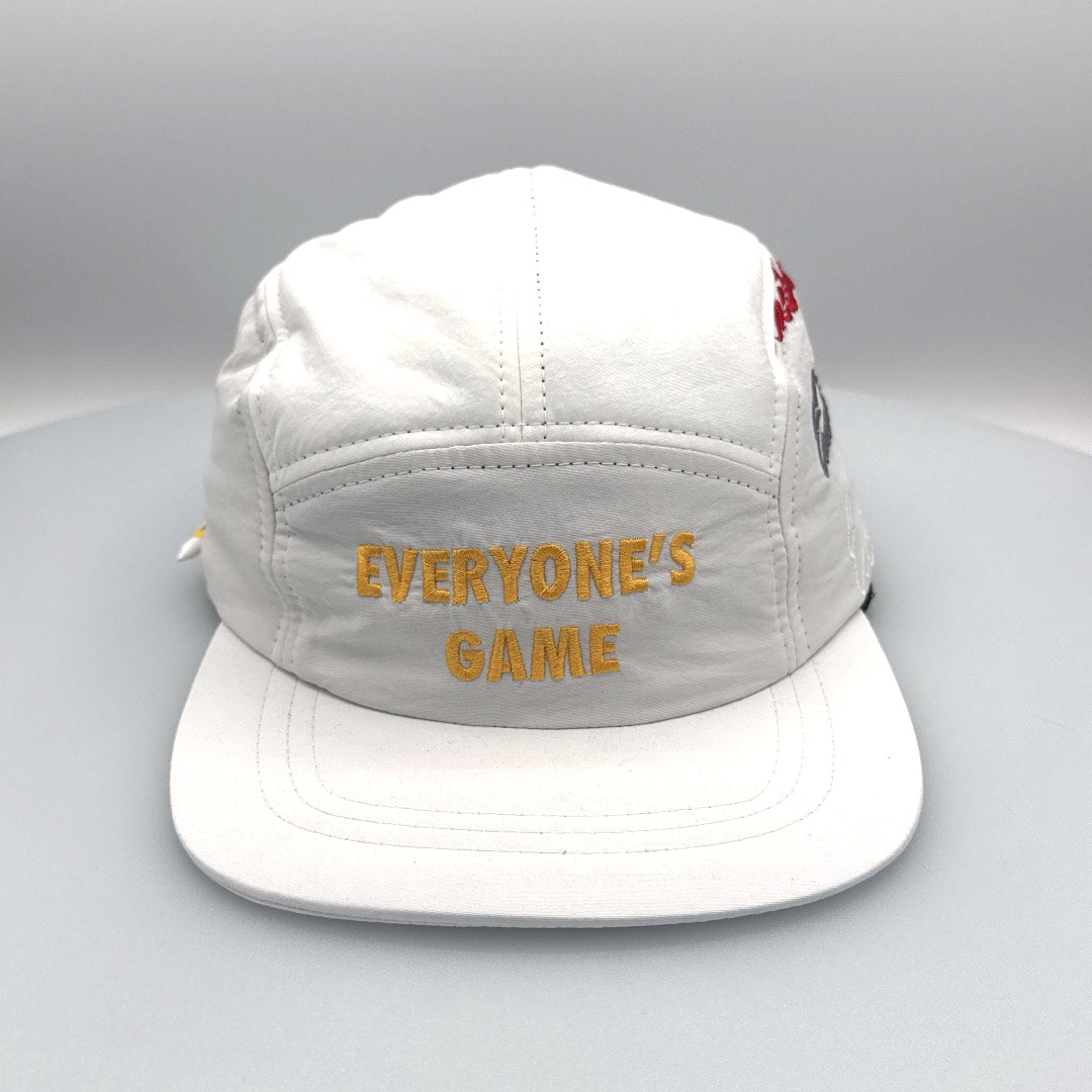 “EVERYONE’S GAME” Upcycled Eastside Golf 5-Panel Hat Pt1