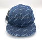 Paper Planes 5 Panel Hat Blue Denim