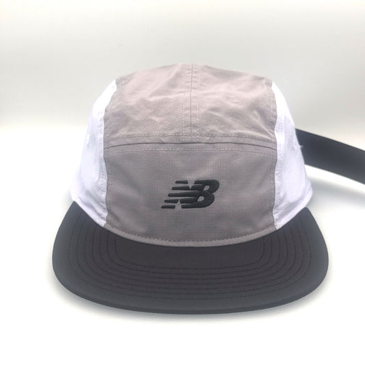 new-balance-5-panel-hat-grey-white-black
