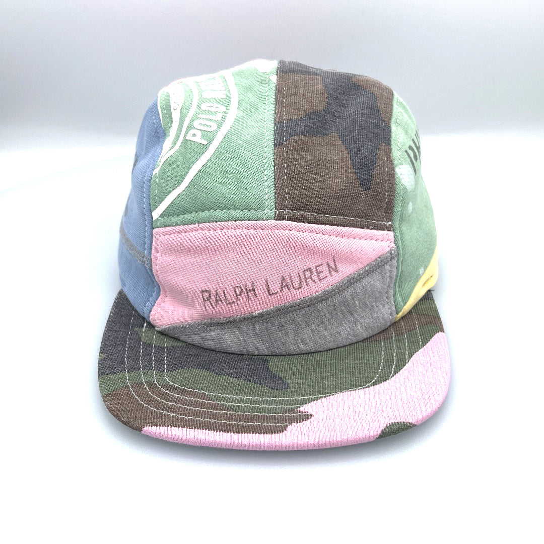 Polo 5 Panel Hat patchwork Hoodie Pt 1 