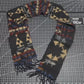 Fendi 5 Panel Hat Vintage Wool Pattern Scarf Pt1 "Upcycling"