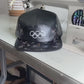Olympic 5 Panel Hat Collection Backpack Black "Upcycling"