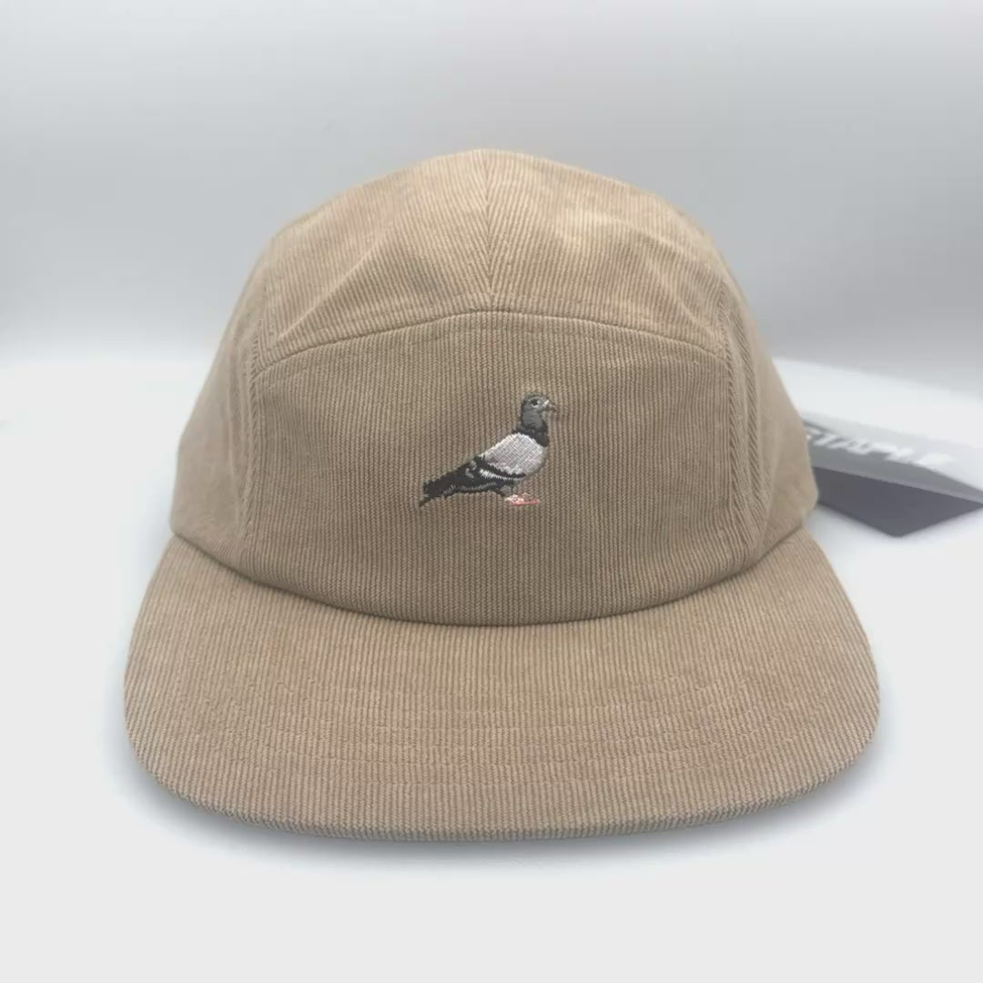 staple-pigeon-khaki-corduroy-5-panel-hat